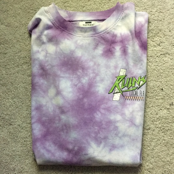Topman Other - Top Man Purple TyeDye Shirt